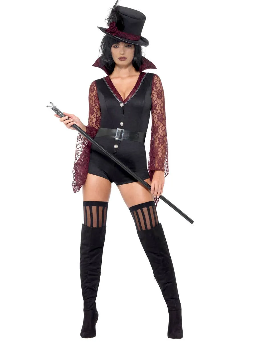 Alluring Vampire Womens Sexy Halloween Costume