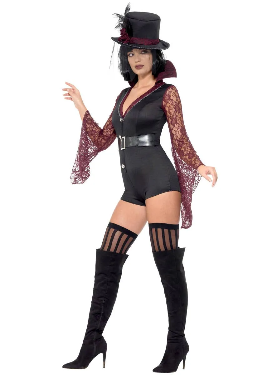 Alluring Vampire Womens Sexy Halloween Costume