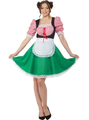 Alpine Hostess Womens German Oktoberfest Costume