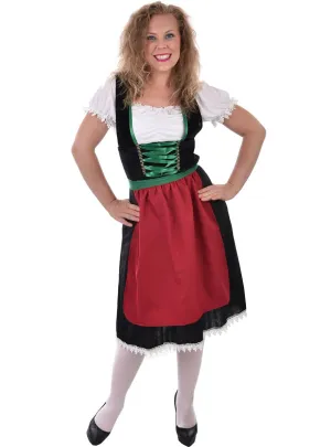 Alpine Maiden Womens Oktoberfest Dress Up Costume