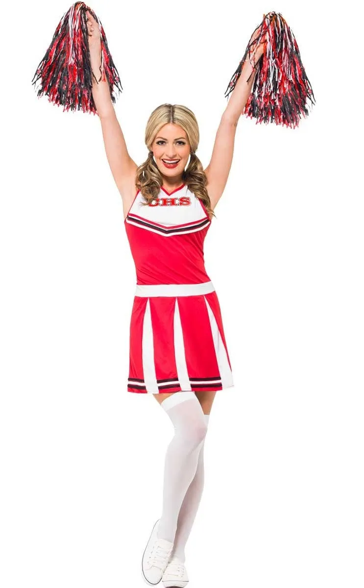 American Cheering Cheerleader Womens Costume