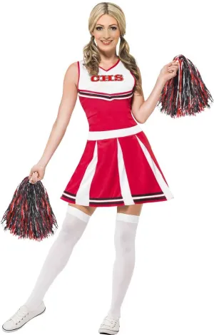 American Cheering Cheerleader Womens Costume