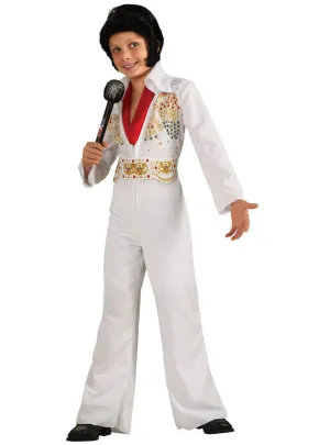 American Eagle Boys White Elvis Presley Costume