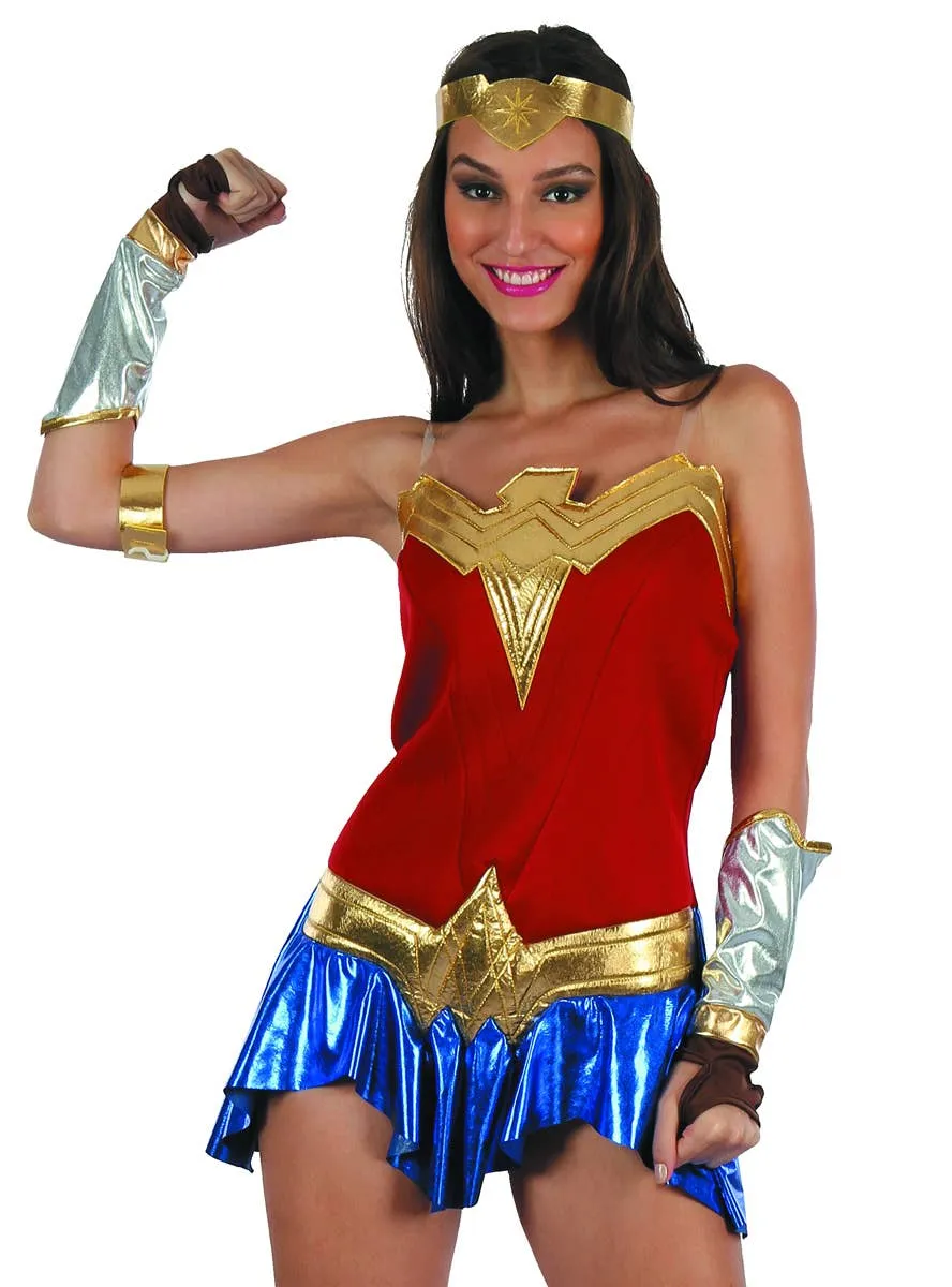 American Heroine Womens Sexy Fancy Dress Costume