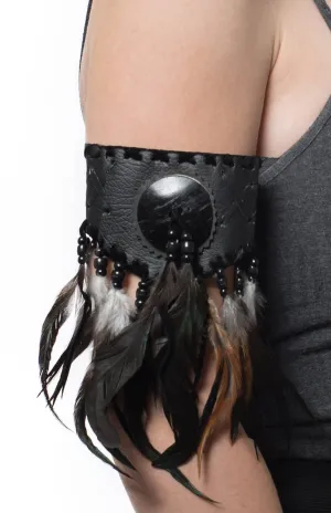 American Indian Deluxe Black Arm Cuff Costume Accessory