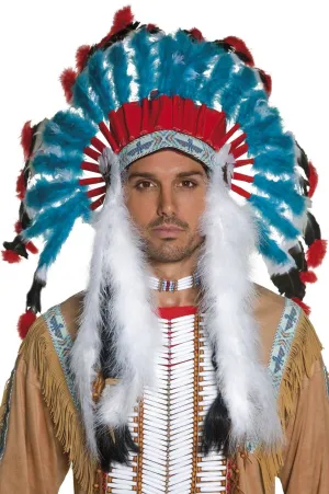 American Indian Feather Headdress Accessory