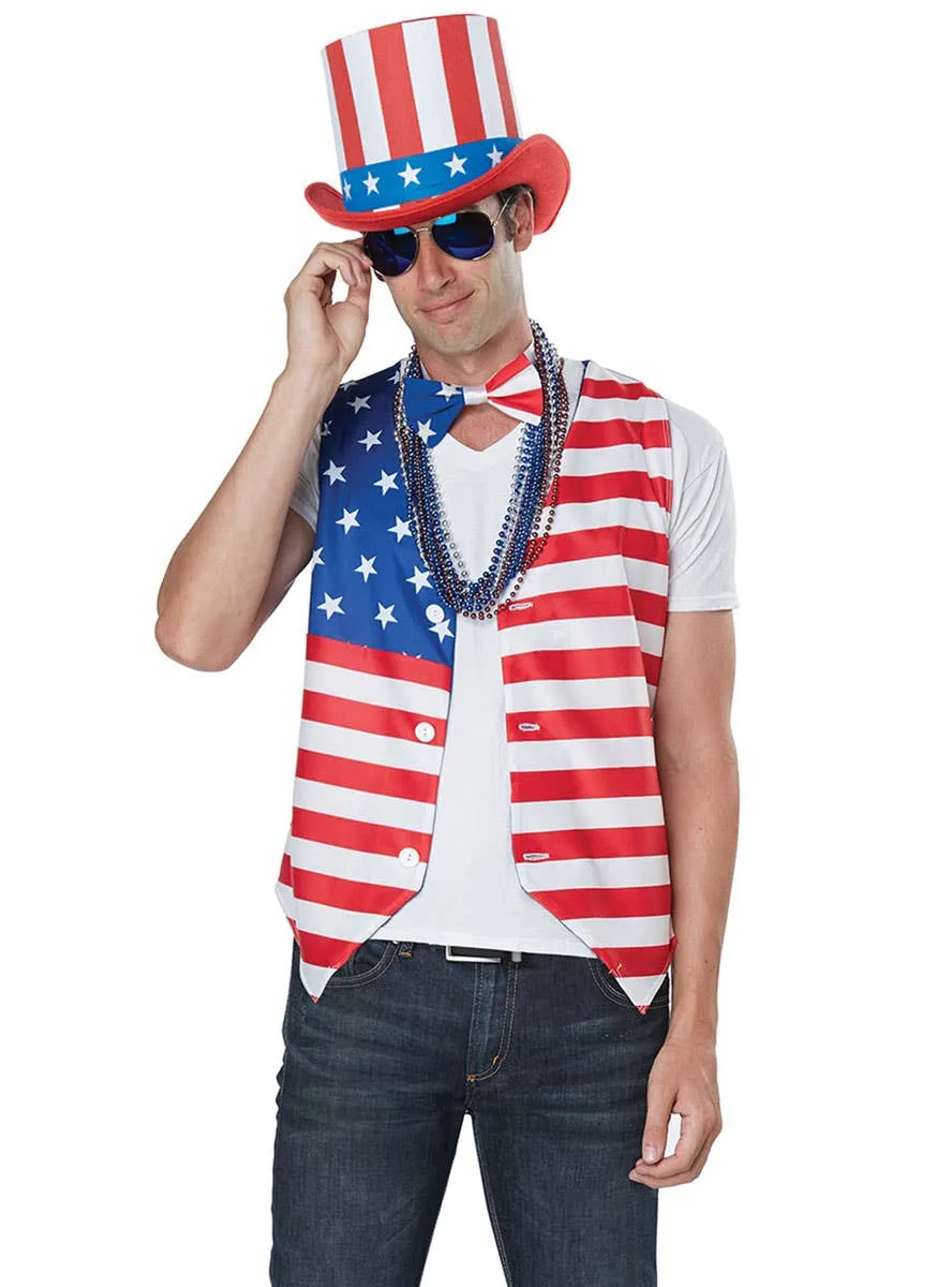 American Patriot Mens July 4th Costume