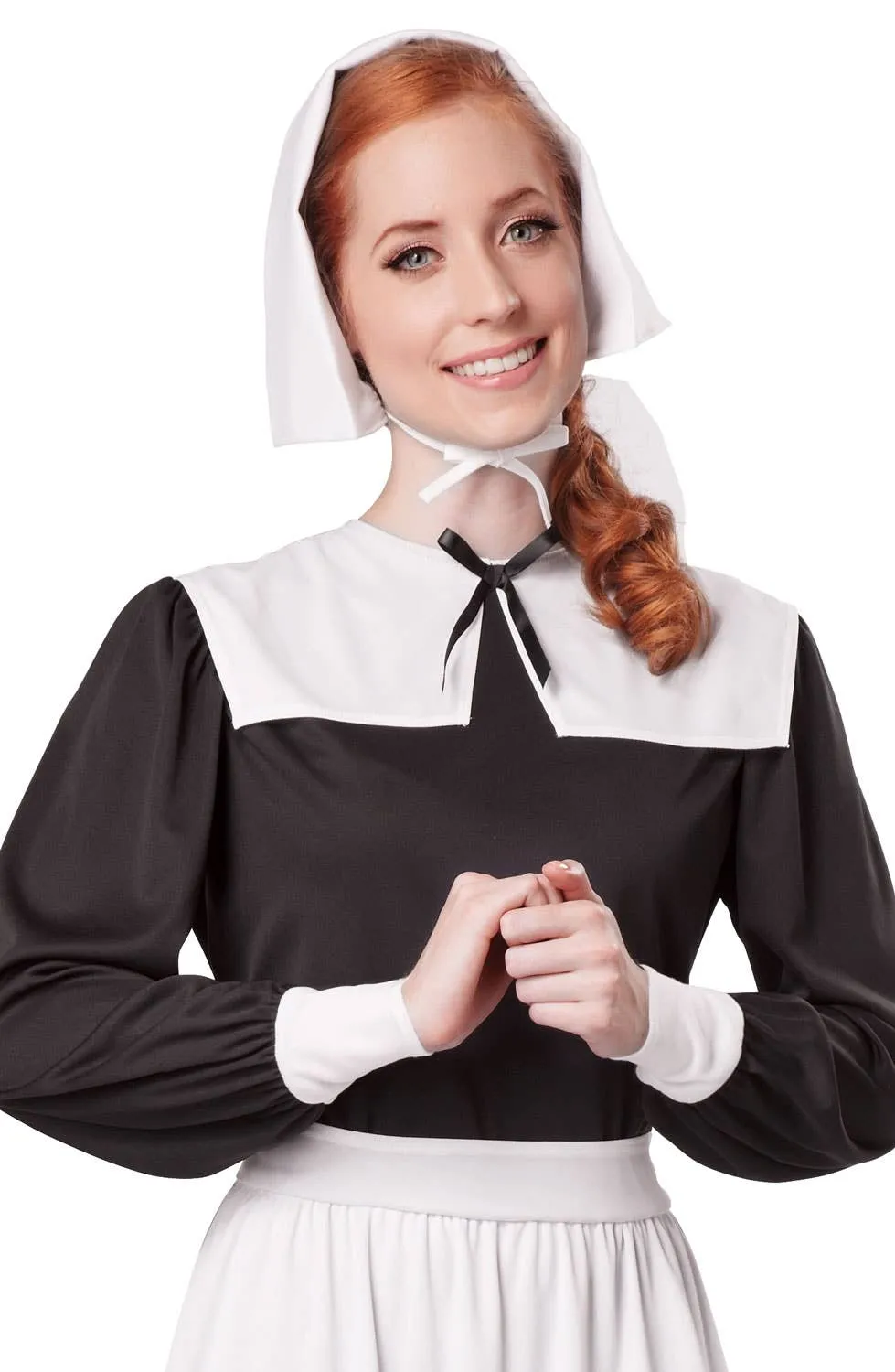 American Pilgrim Womens Fancy Dress Costume