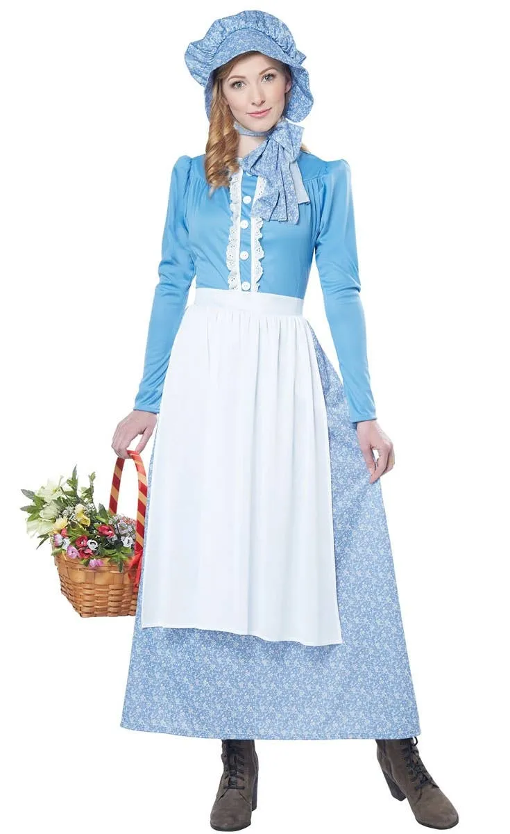 American Pioneer Womens Olden Days Costume