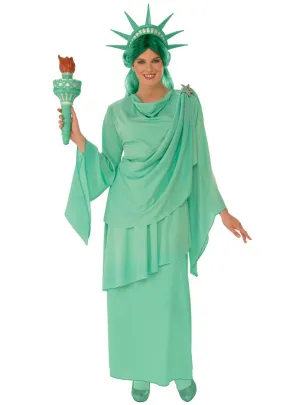 American Statue of Liberty Womens Dress Up Costume