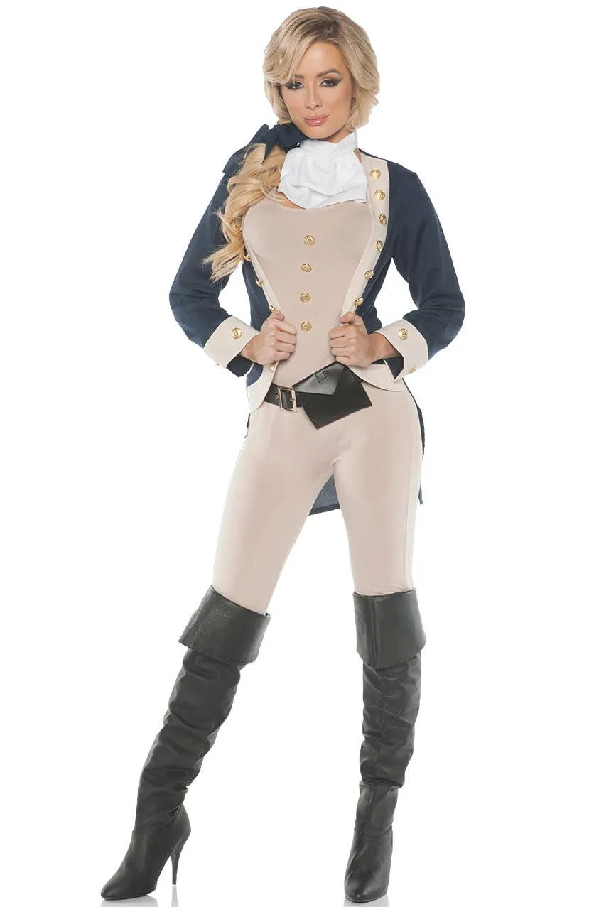Americana Womens Colonial Patriot Costume