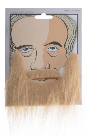 Amish Lumberjack Blonde Beard and Moustache Set