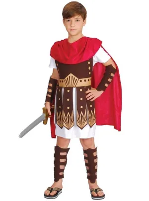 Ancient Roman Gladiator Boys Dress Up Costume