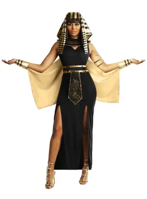 Ancient Times Womens Sexy Plus Size Egyptian Pharaoh Costume