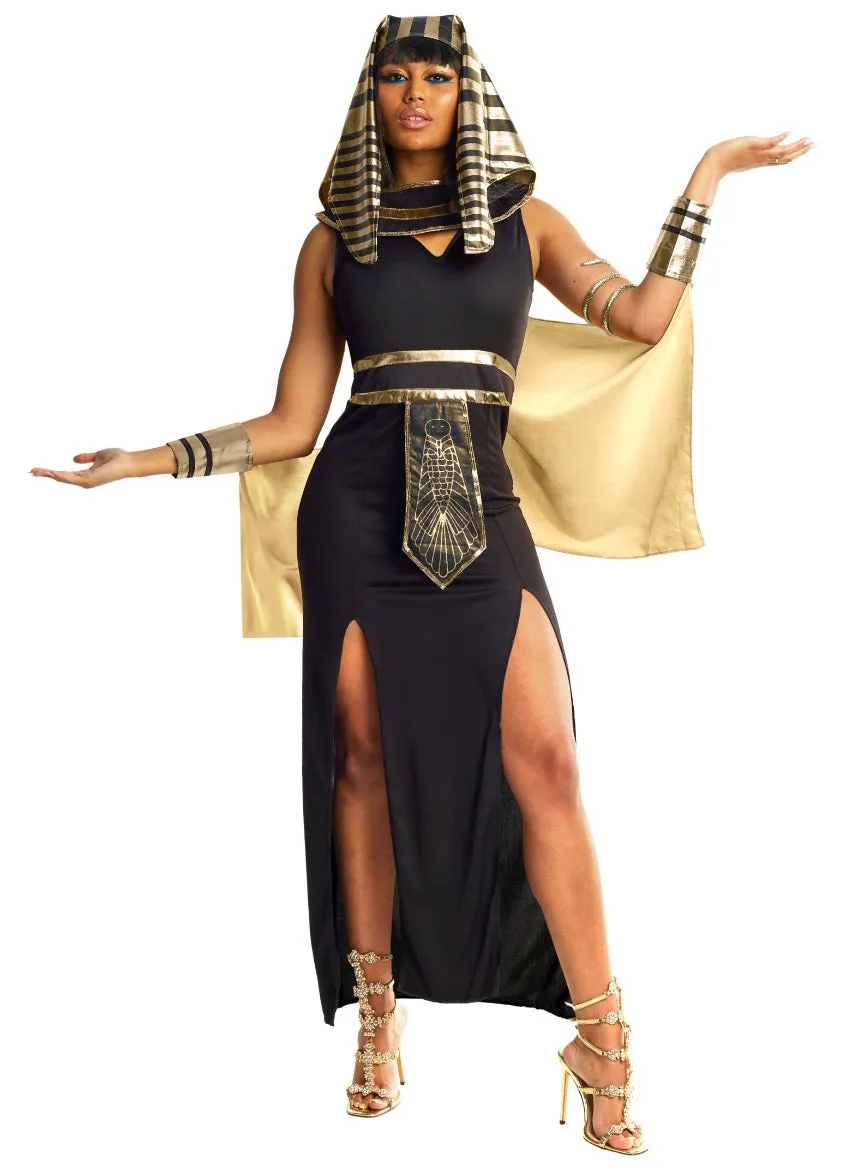 Ancient Times Womens Sexy Plus Size Egyptian Pharaoh Costume