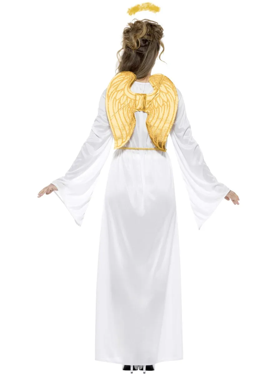 Angel Gabriel Womens White Christmas Costume