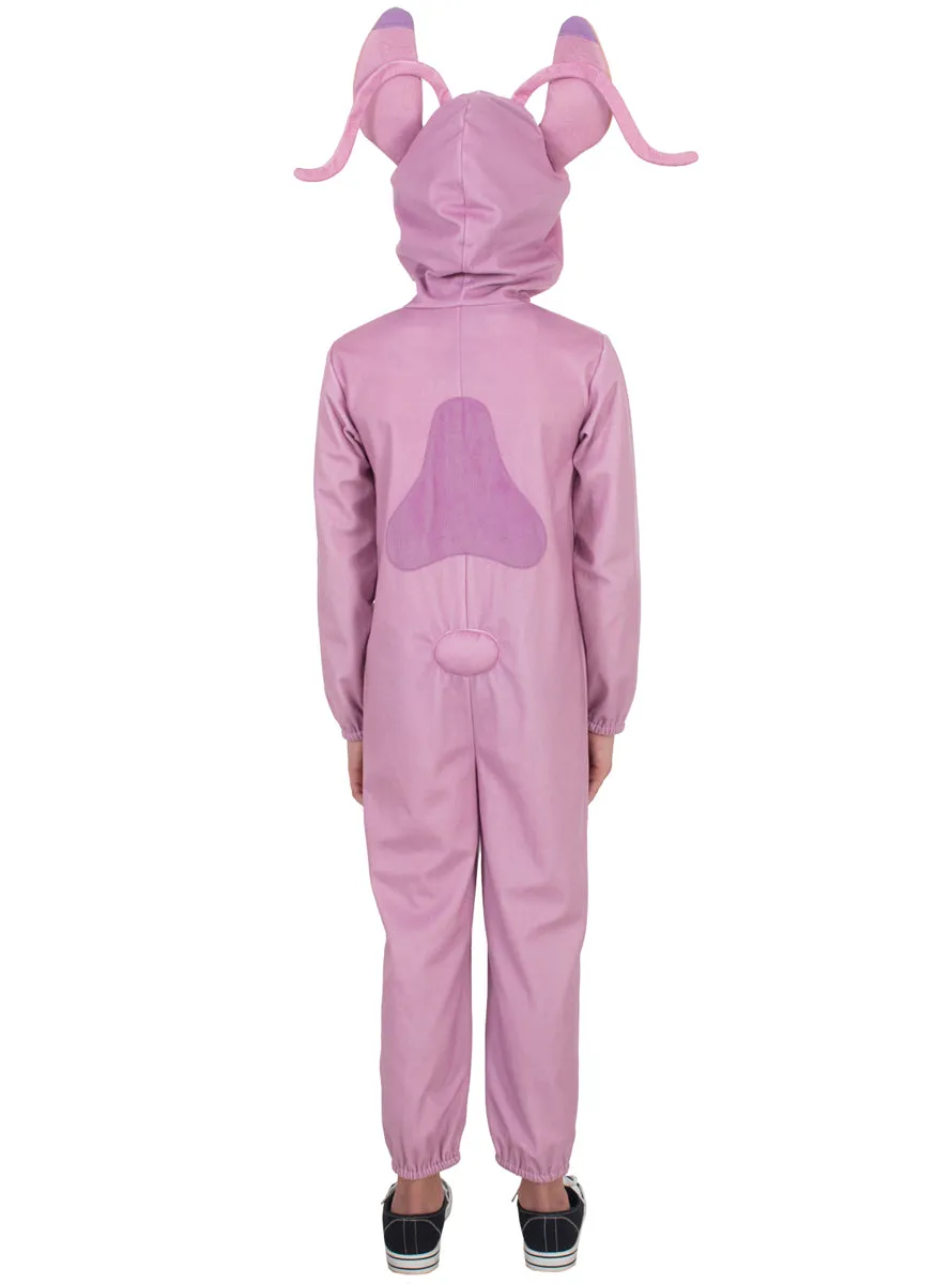 Angel Girls Pink Lilo And Stitch Costume Onesie