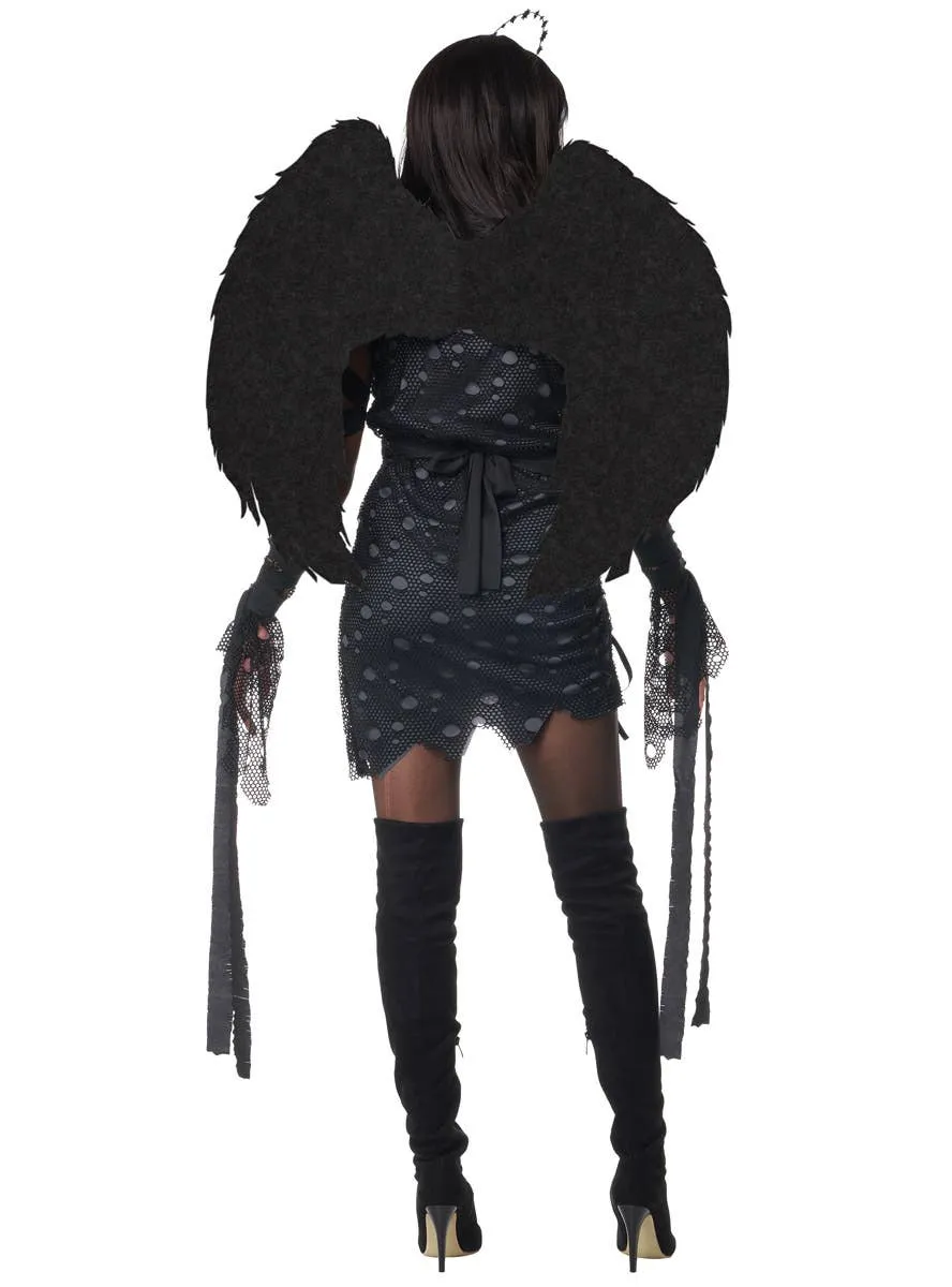 Angel of Darkness Sexy Halloween Womens Costume