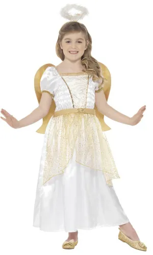 Angel Princess Girls Fancy Dress Costume