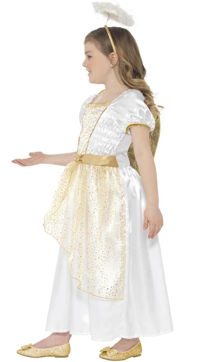 Angel Princess Girls Fancy Dress Costume