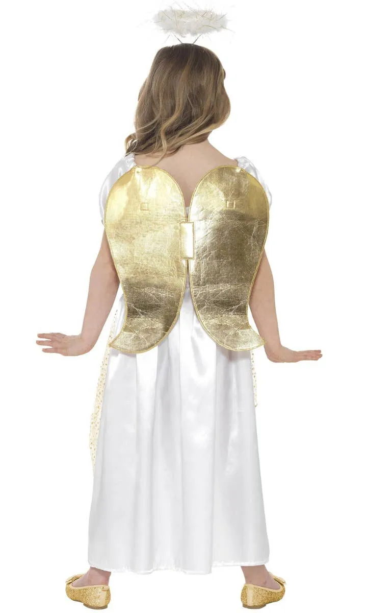 Angel Princess Girls Fancy Dress Costume