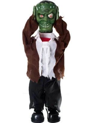 Animated Headless Frankenstein Standing Halloween Decoration