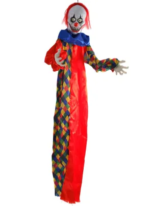 Animated Light Up Clown Halloween Decoration