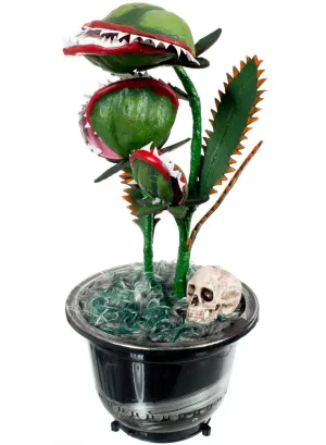 Animated Light Up Venus Fly Trap Halloween Decoration