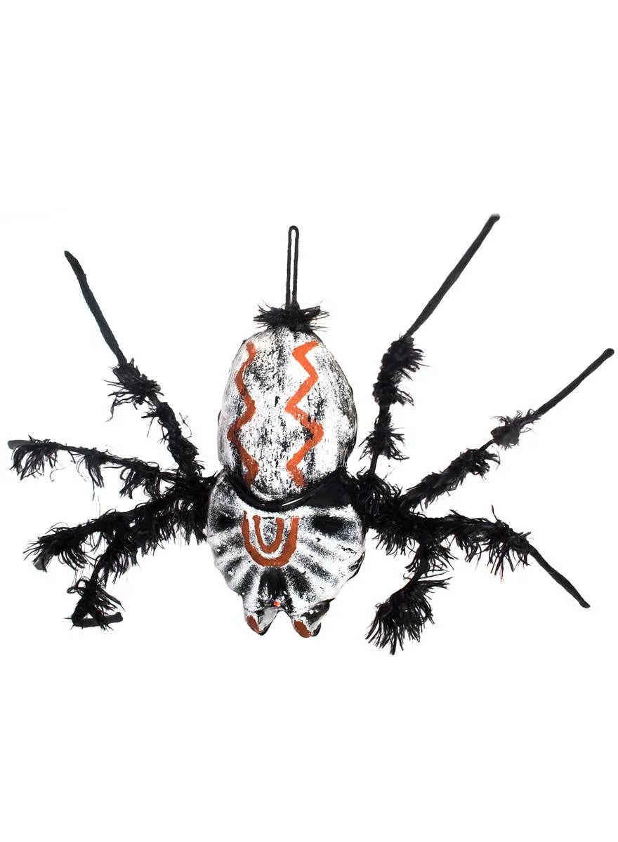 Animated Shaking and Light Up Spider Halloween Decoration