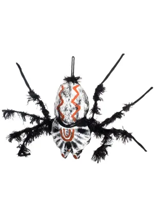 Animated Shaking and Light Up Spider Halloween Decoration