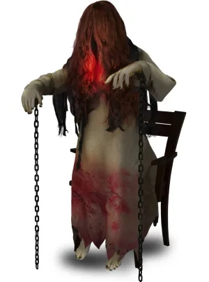Animatronic Rising Possessed Woman Deluxe Halloween Decoration