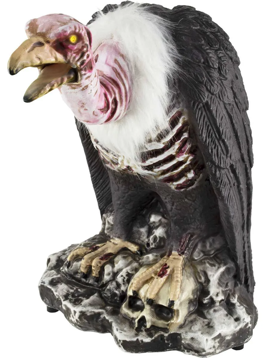 Animatronic Talking Vulture Deluxe Halloween Decoration