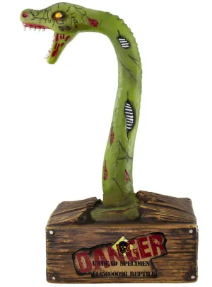 Animatronic Zombie Snake Deluxe Halloween Decoration