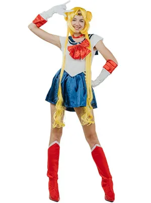 Anime Moon Sailor Womens Costume