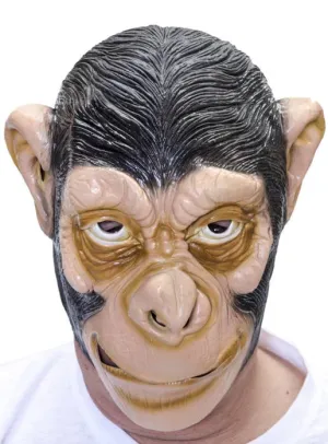 Ape Black Latex Costume Accessory Mask