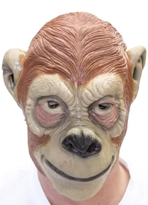 Ape Brown Latex Costume Accessory Mask