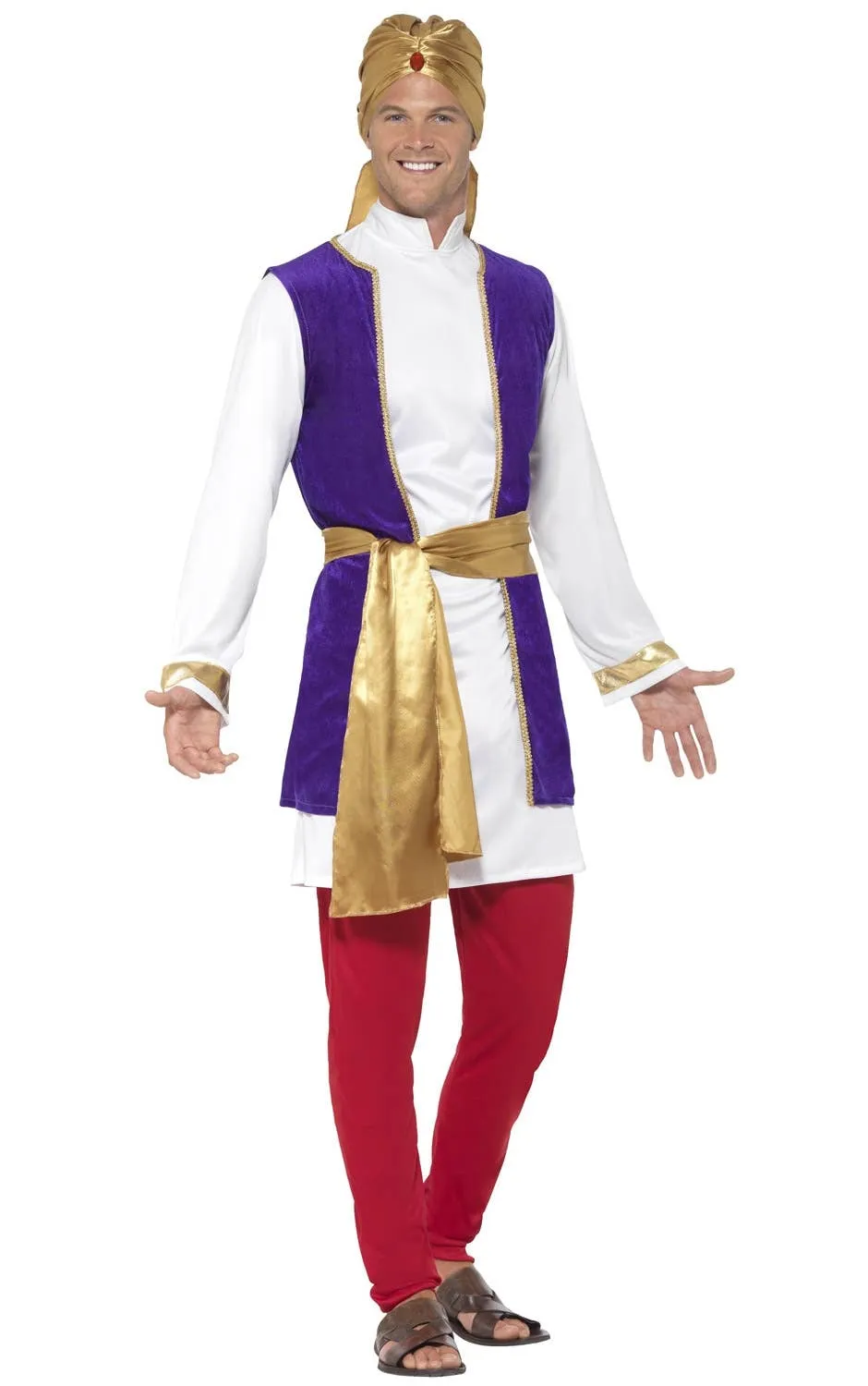 Arabian Prince Mens Fancy Dress Costume