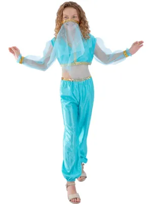 Arabian Princess Girls Fancy Dress Costume