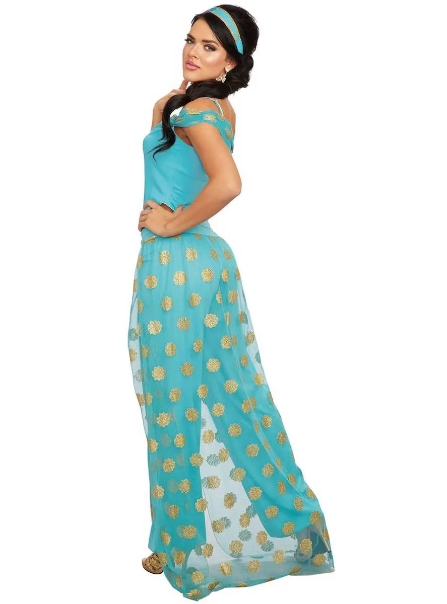 Arabian Princess Womens Jasmine Dress Up Costume