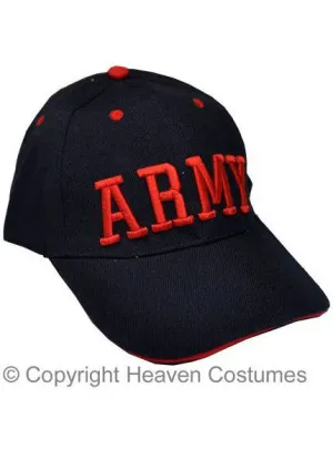 Army Baseball Cap in Blue