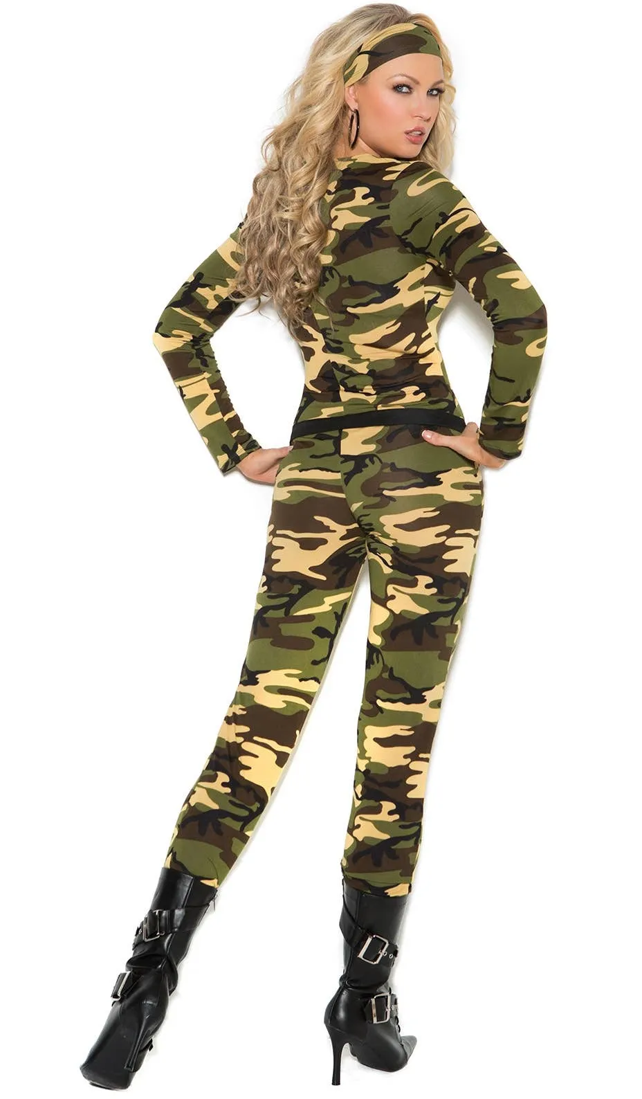 Army Combat Warrior Sexy Womens Costume