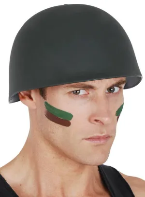 Army Soldier Green Costume Helmet