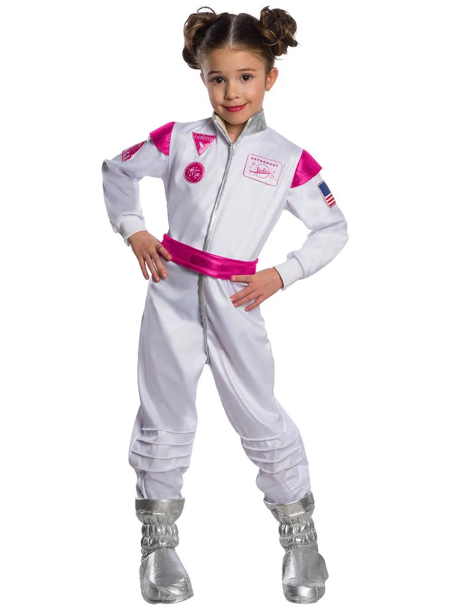 Astronaut Barbie Girls Fancy Dress Costume