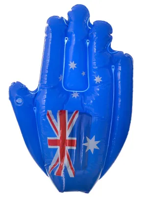 Aussie Flag 55cm Inflatable Hand Australia Day Merchandise