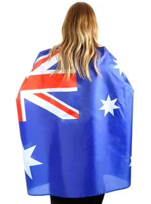 Aussie Flag Adults Australia Day Cape