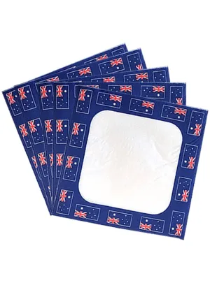 Aussie Flag Australia Day Party Napkins