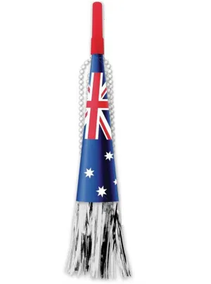 Aussie Flag Horn Necklace Costume Accessory