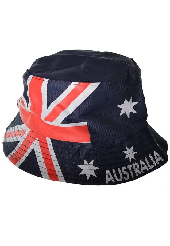 Aussie Flag Kids Bucket Hat