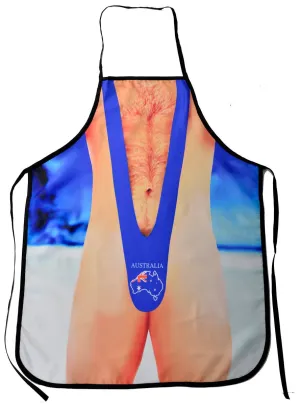 Aussie Funny Australia Day Mankini Apron