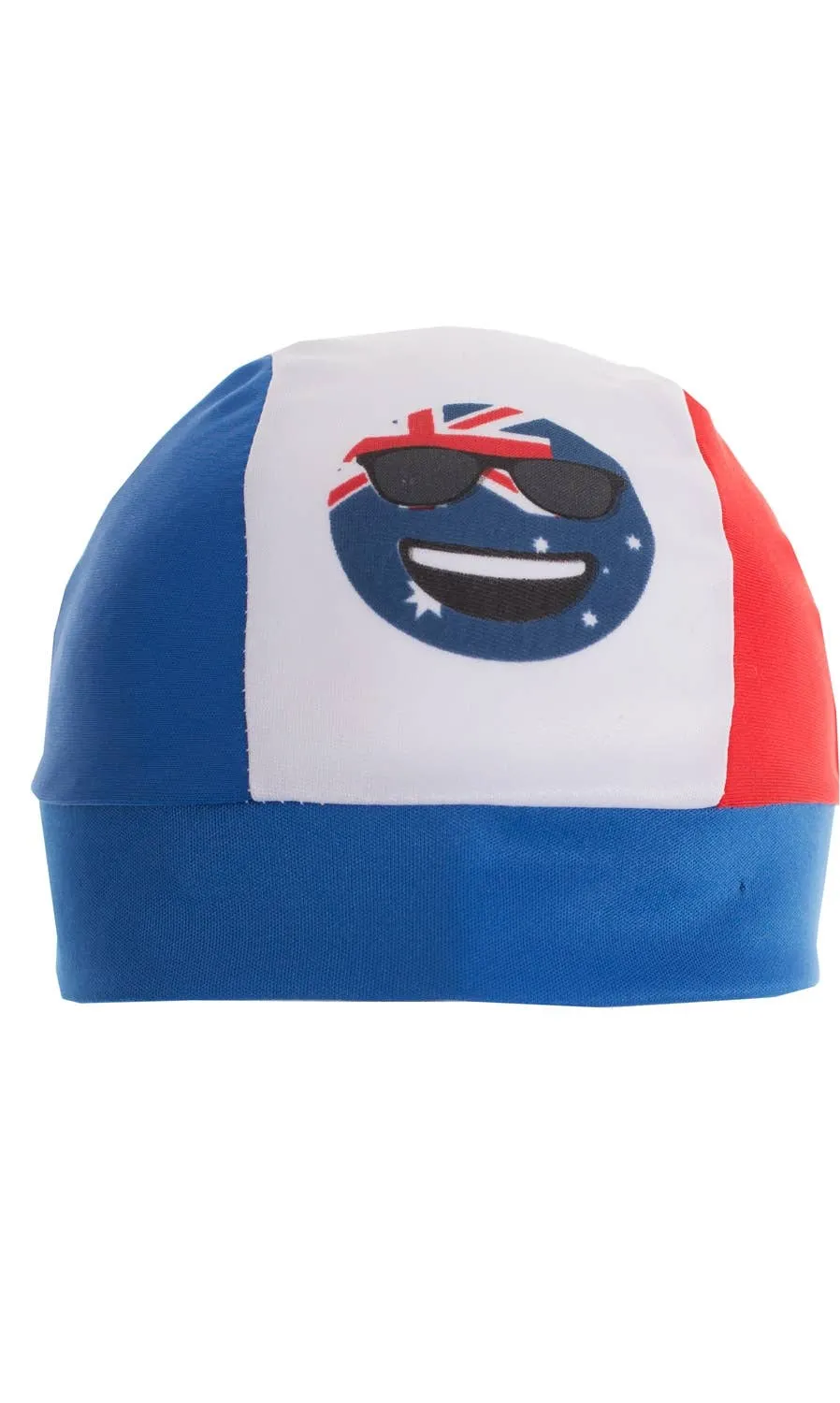 Aussie Red White And Blue Cool Dude Emoji Bandana
